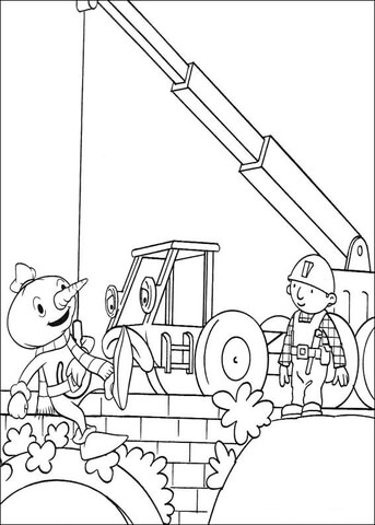 Spud Bob And Lofty  Coloring Page